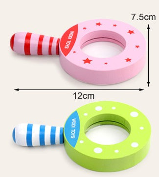 Wooden Discovery Magnifying Glass for Little Explorers