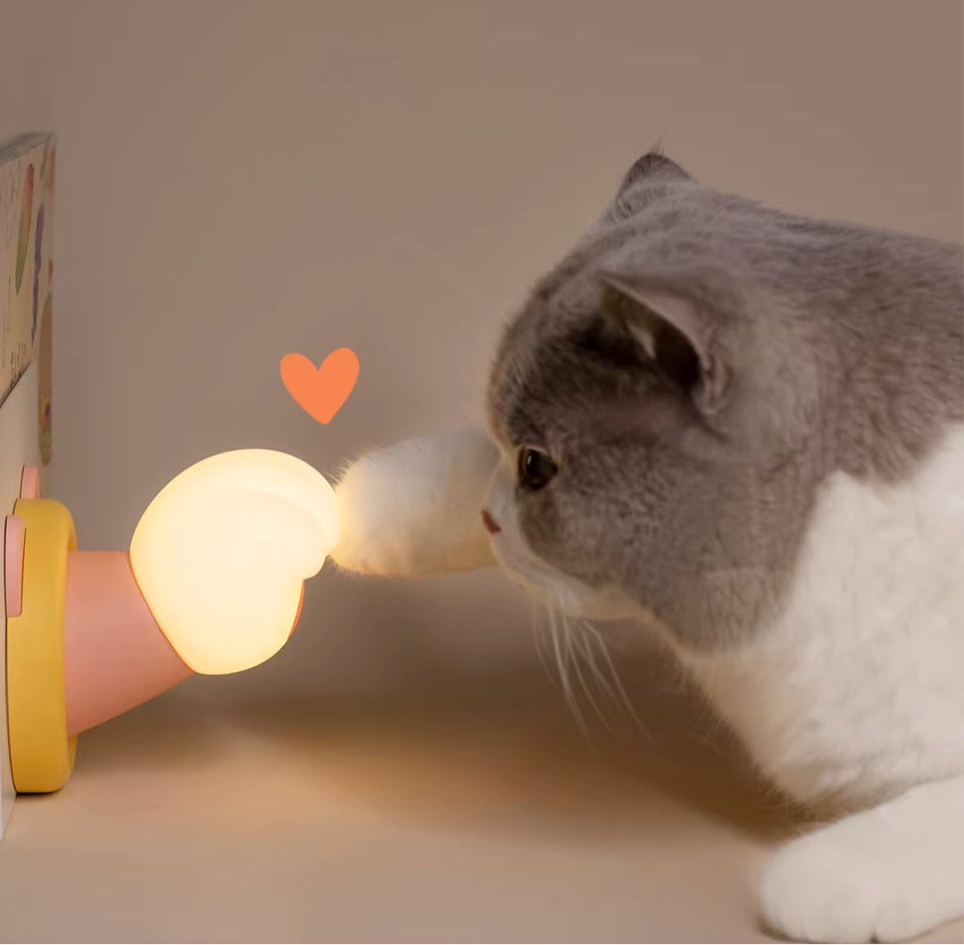 Magnetic Reaching Cat Paw Night Light