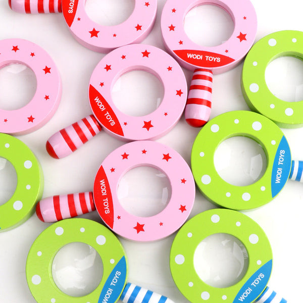 Wooden Discovery Magnifying Glass for Little Explorers
