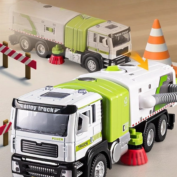 1/50 Scale Alloy Sweeper Truck with Vacuum Function