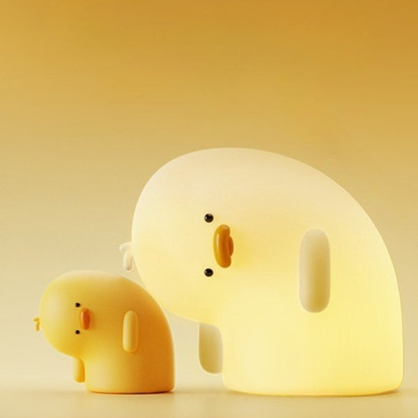 Squishy Duck Silicone Night Light
