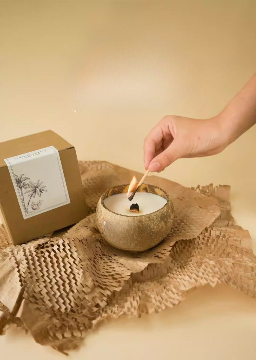 Coconut Scented Soy Candle