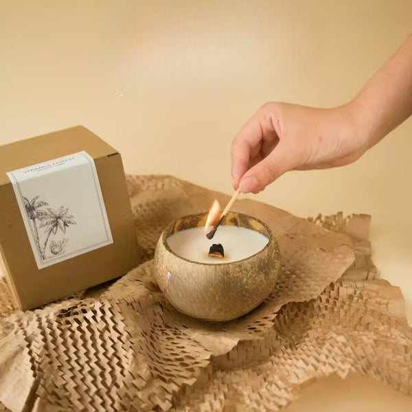 Coconut Scented Soy Candle