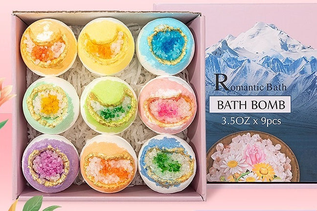 Natural Sea Salt Fragrance Bath Bomb