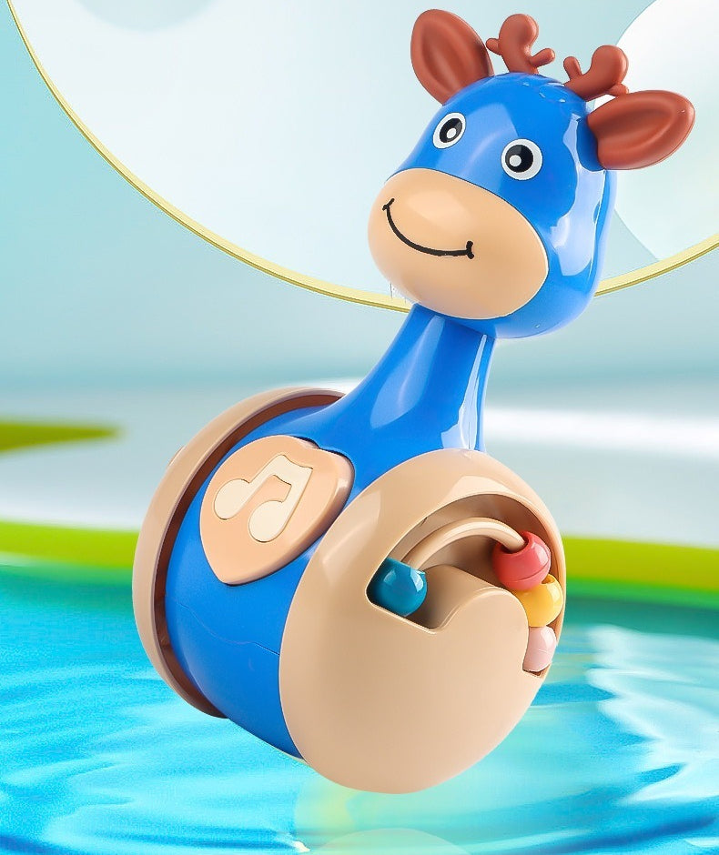 Deer Push & Go Tumbler Toy