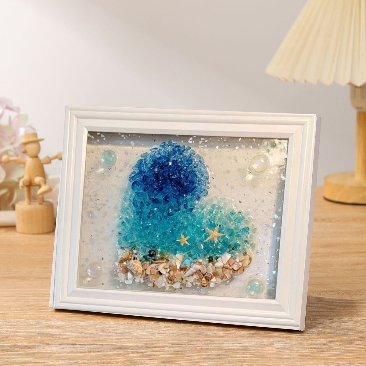 Ocean Wonders DIY Art Kit with Frame