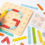 36-Peg Creative Shape and Structure Building Set