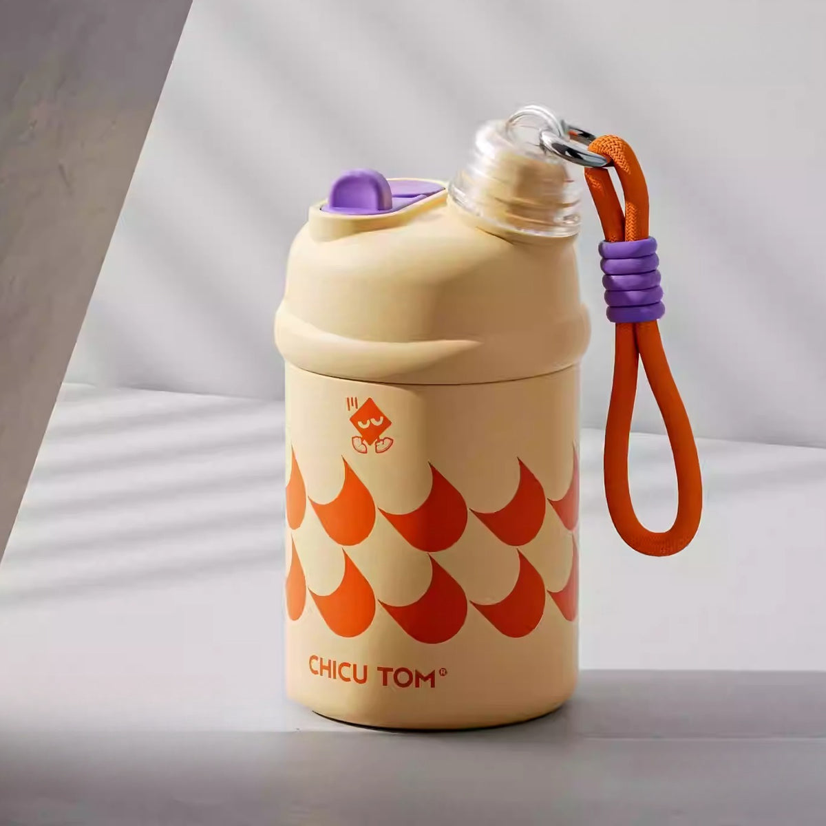 Dual-Sip Insulated Travel Tumbler