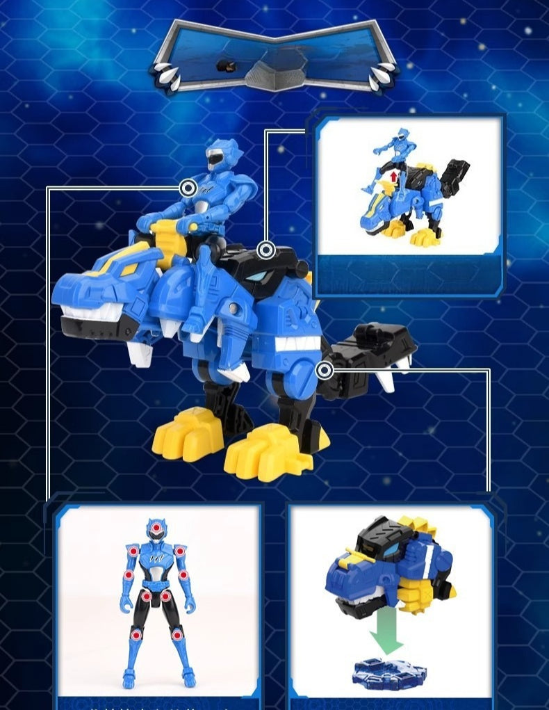 Miniforce Super Dino Power Tiraka Transforming Mecha