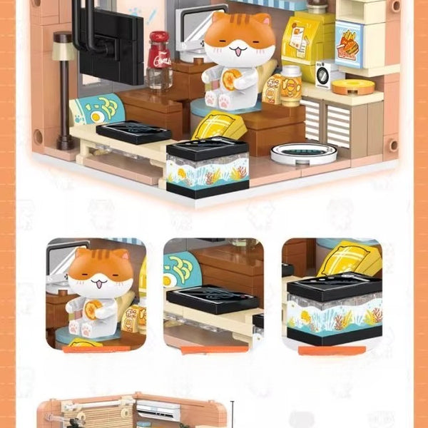 Miniature Cat Room Building Kit
