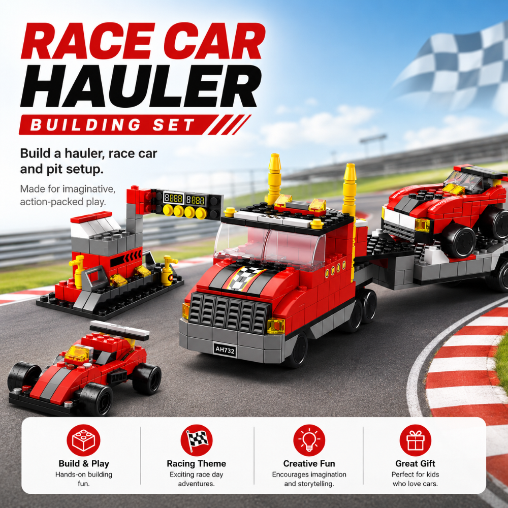 Build & Rebuild 6-in-1 Themed Building Blocks