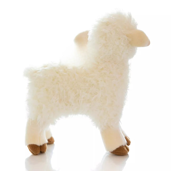 Plush Little Lamb Doll with Bell