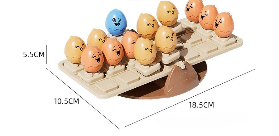 The Clucky Balance Game: Montessori Logic & Maths Challenge