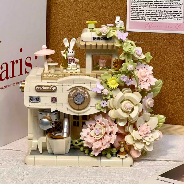 Island Light Coffee House 3D Building Set