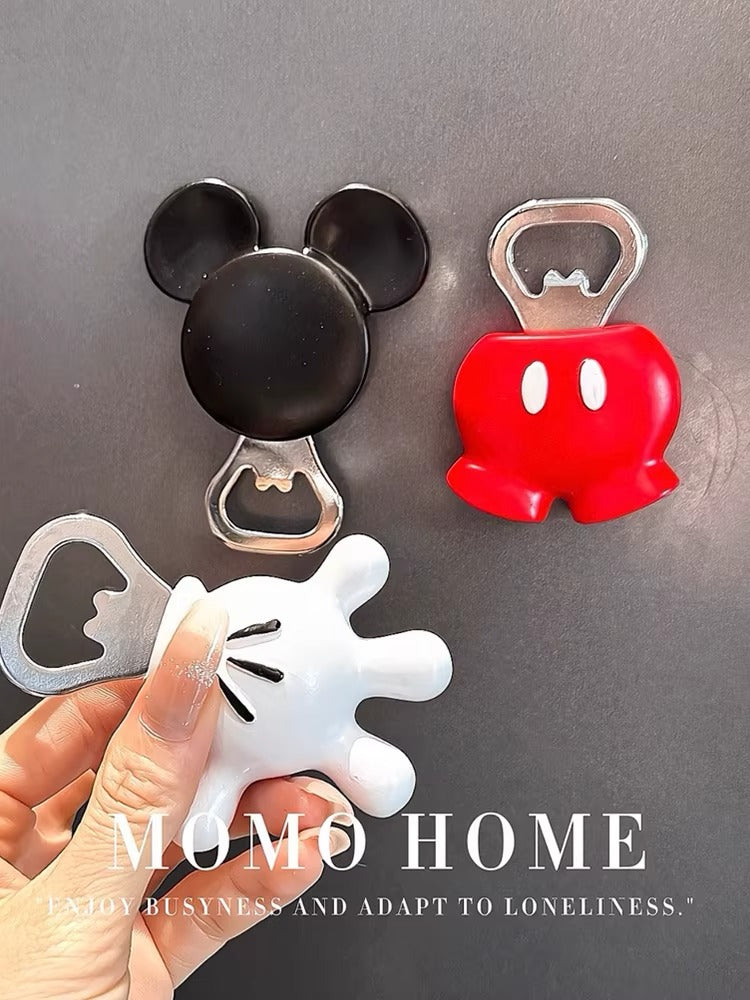 Mickey Series Magnetic Bottle Opener Fridge Magnet