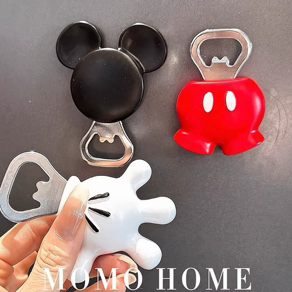 Mickey Series Magnetic Bottle Opener Fridge Magnet