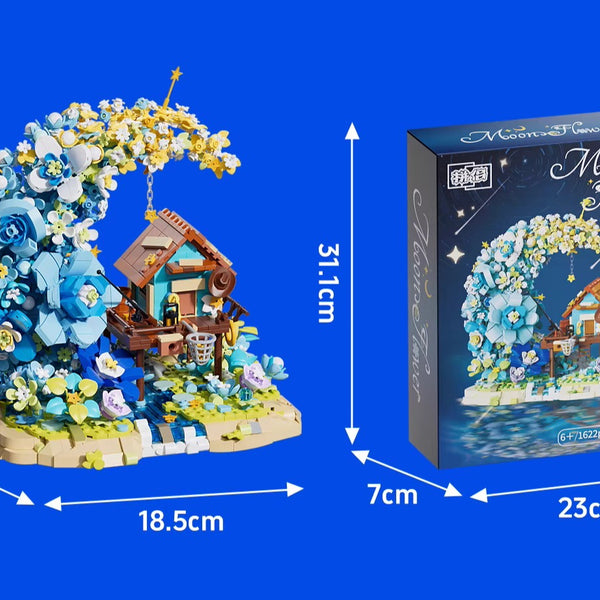 Moon Flower Treehouse Model Kit
