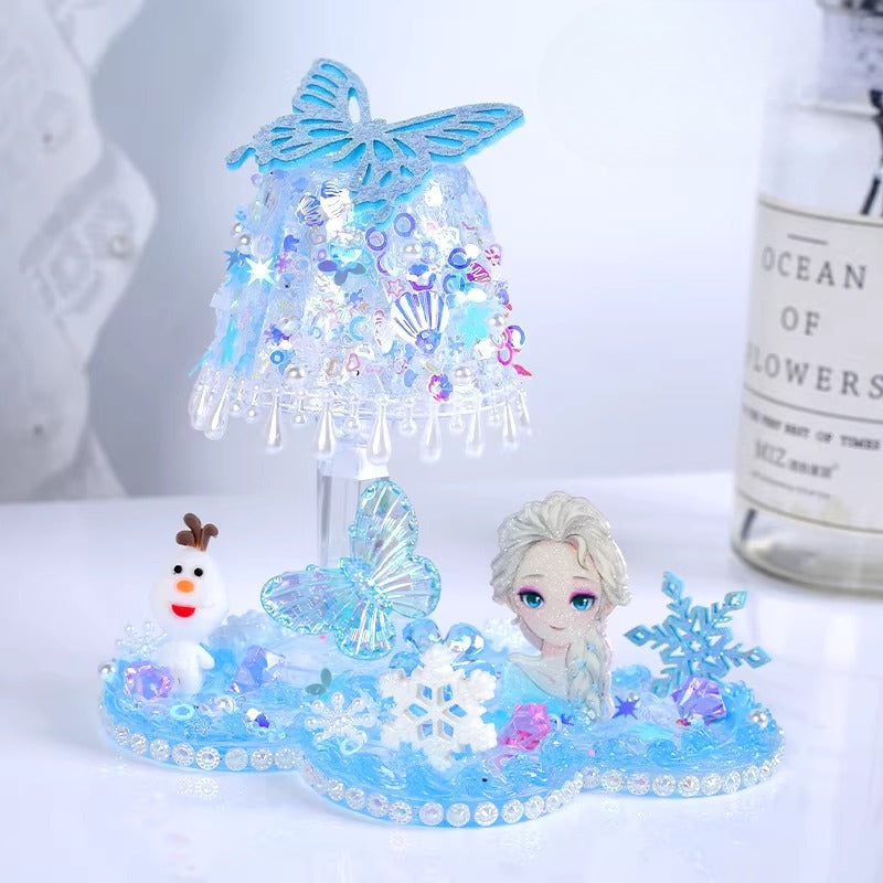 DIY Cream Glue Crystal Lamp Kit