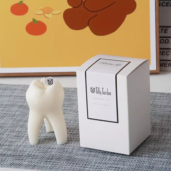 Tooth Shaped Scented Candle