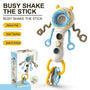 Donut Busy Shake Stick Interactive Baby Rattle & Teether