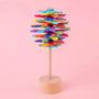 Wooden Rotating Spiral Lollipop Toy
