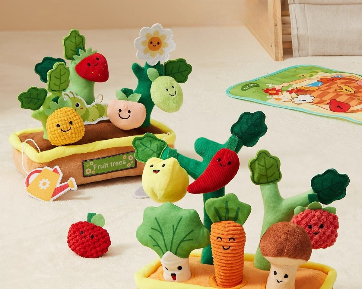 Baby Interactive Plush Pull-Out Garden Toy