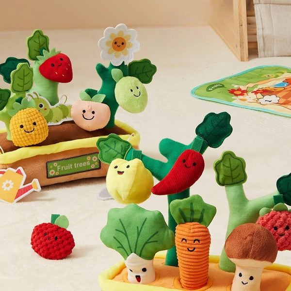 Baby Interactive Plush Pull-Out Garden Toy