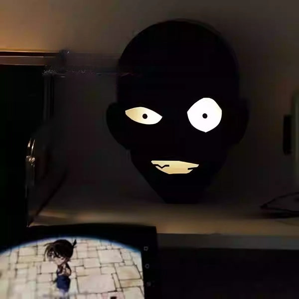 Mysterious Shadow Figure Night Light