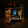 RGB 7-Colour LED Drawing Board – 30×20cm