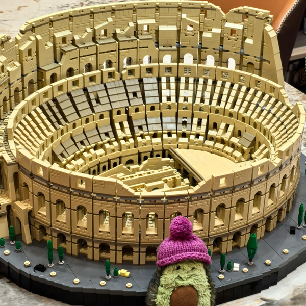 Roman Colosseum Architectural Building Block Set