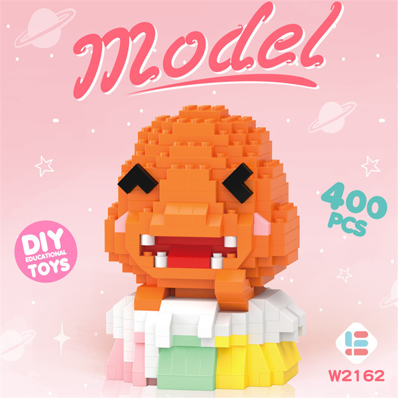 Cute Cartoon Micro Building Block Kit