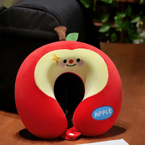 Soft Plush Food-Themed Neck Pillow