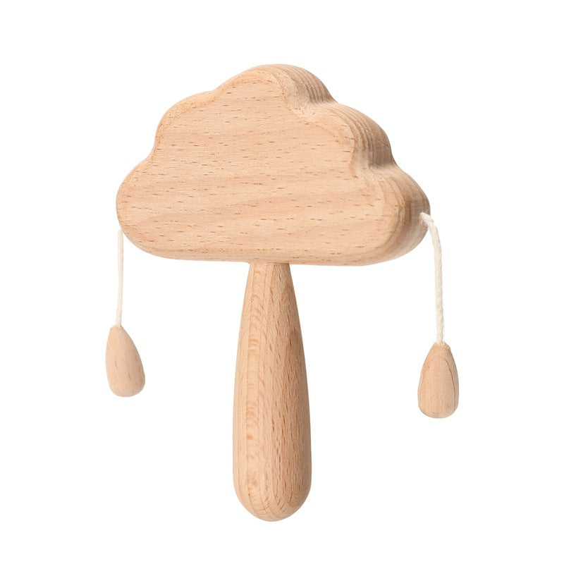 Little Cloud Wooden Rattle & Shaker Fantastik Curios