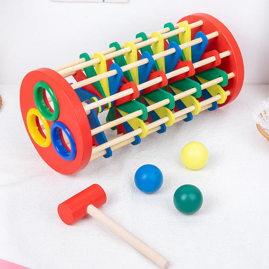 The Spiral Drop | Wooden Hammer & Ball Tower Fantastik Curios