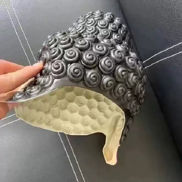 Novelty Buddha Head Swimming Cap