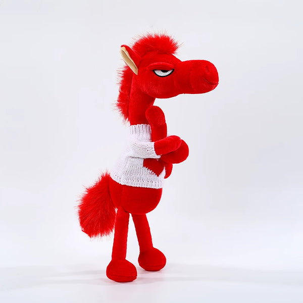 Soft Attitude Horse Plush Toy – 2026 Mascot