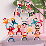Hercules Wooden Stacking Blocks Balance Game