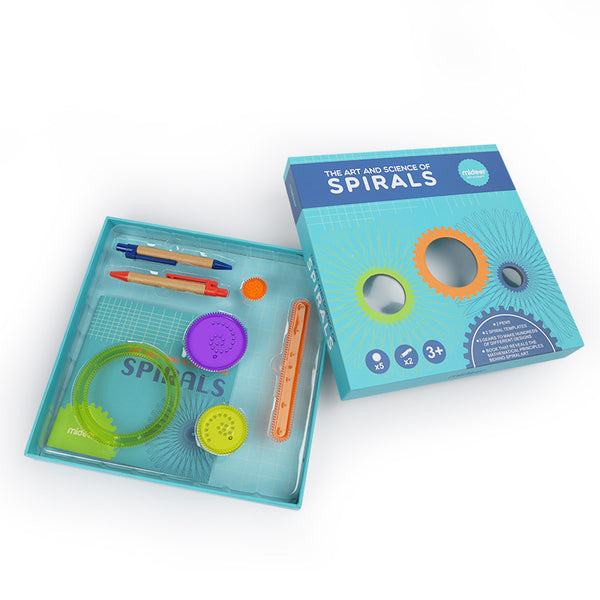 Classic Spiral Art Design Kit – Geometric Drawing Set