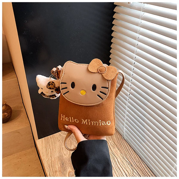 Retro Style Hello Kitty Mini Crossbody Bag