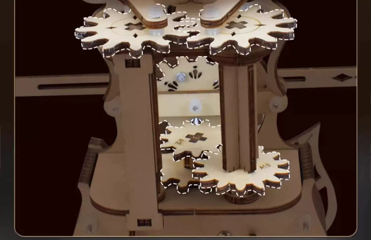 DIY Wooden Magic Cello Music Box Kit