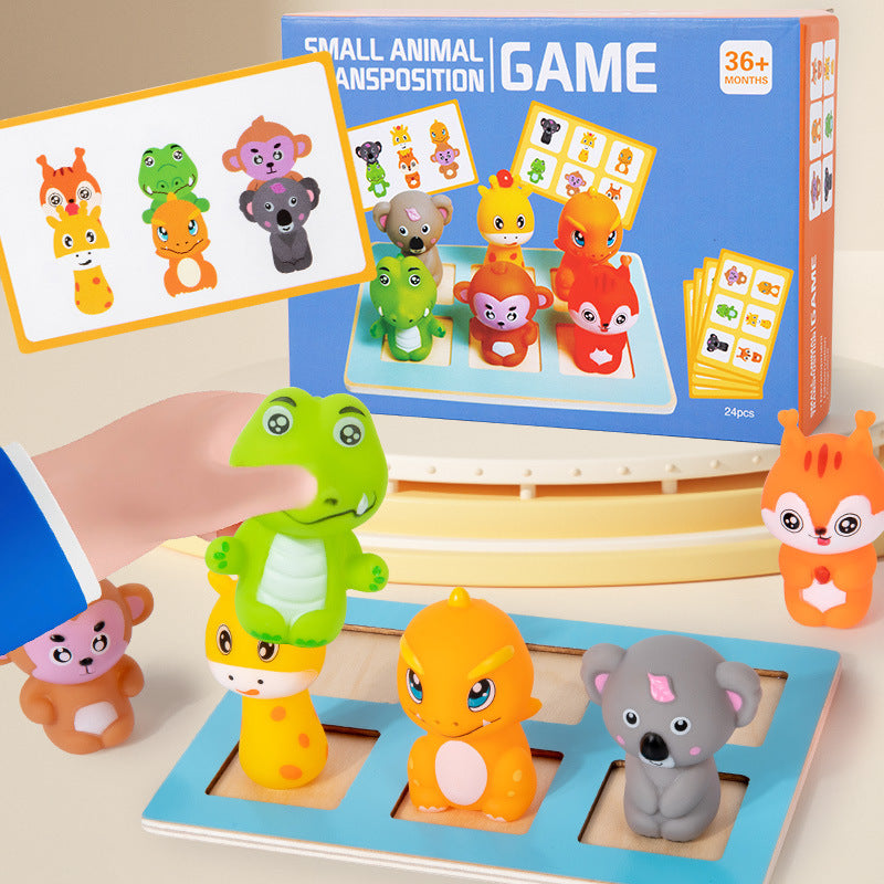 Animal Logic & Spatial Sorting Puzzle Game