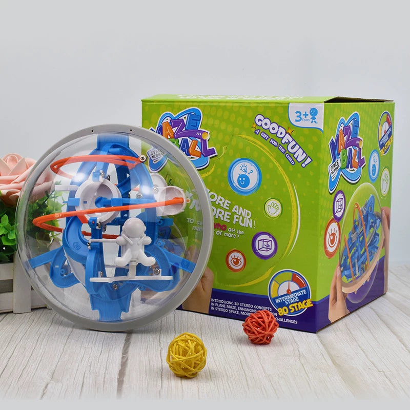 3D Gravity UFO Maze Ball