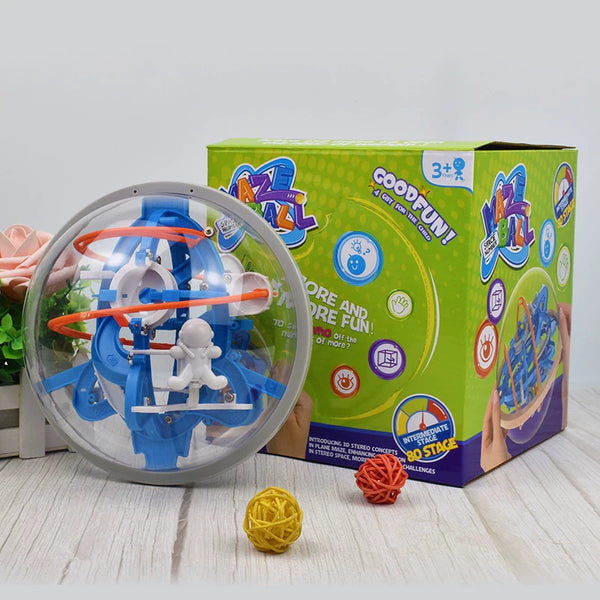 3D Gravity UFO Maze Ball
