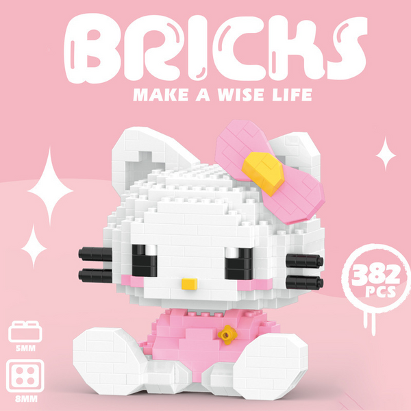 Cute Cartoon Micro Building Block Kit