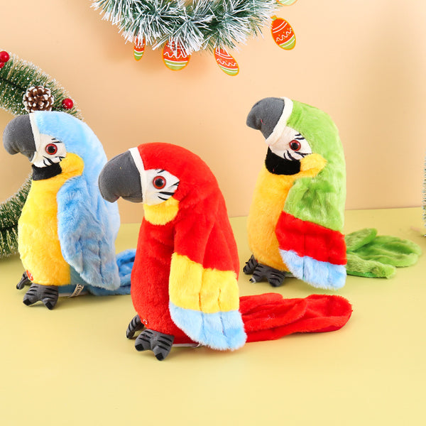 ChatterBox The Mimic Parrot – The Talking, Flapping Interactive Plush