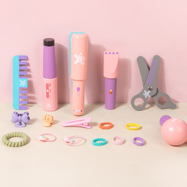 The Little Stylist Wooden Hair Salon Set