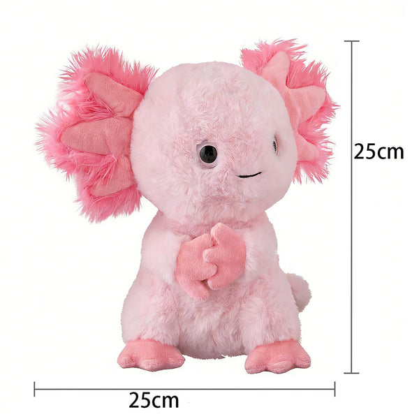 Soft Pink Axolotl Plush Toy – 25cm Cuddle Friend