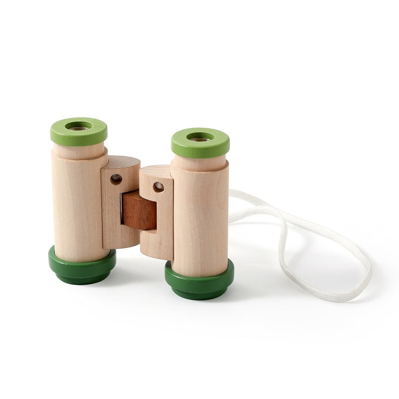 Little Explorer’s Adjustable Wooden Binoculars