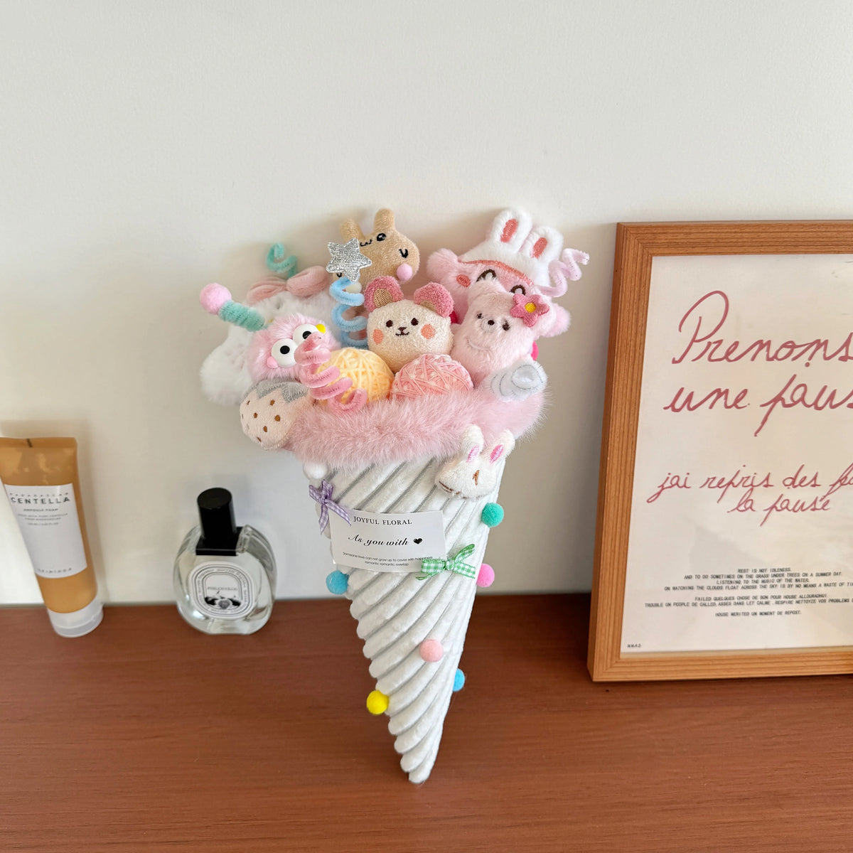 Ice Cream Plush Doll Bouquet