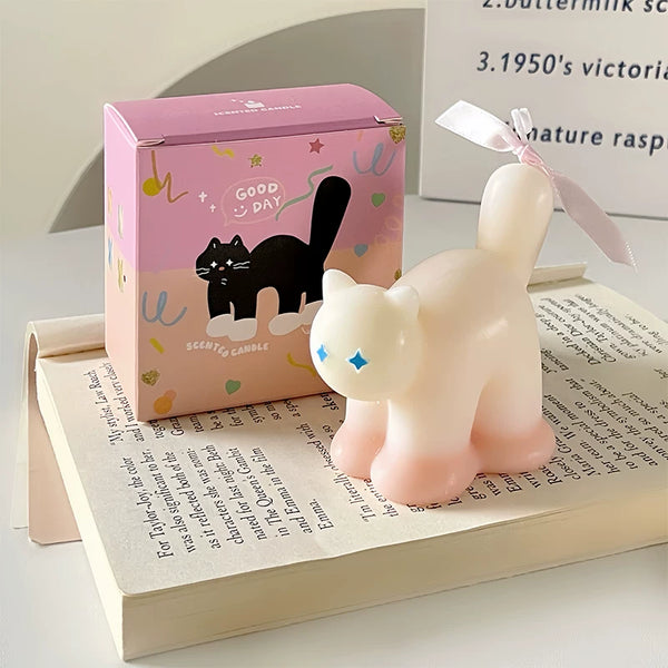 Cat-Shaped Scented Candle Ornament